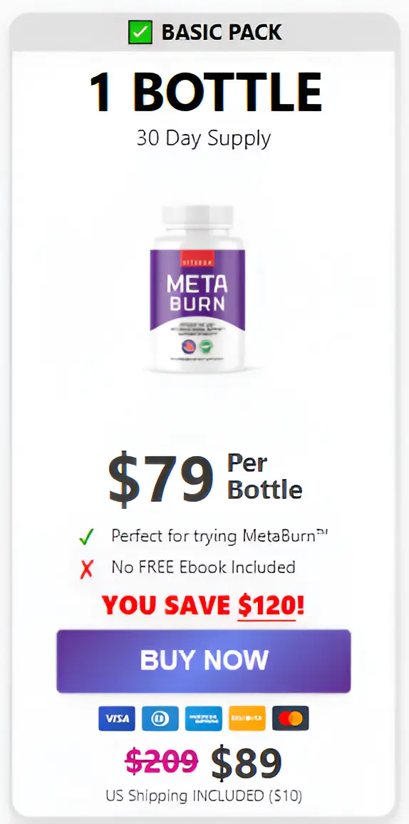 30 day supply metaburn